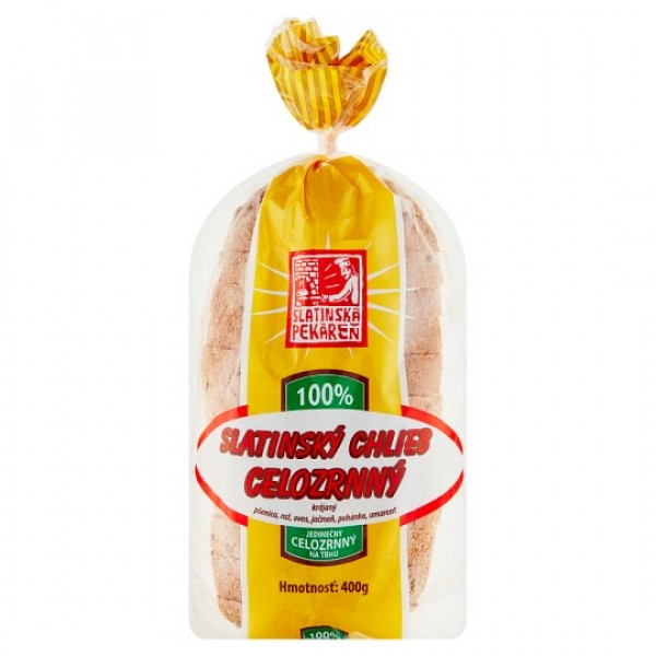 Slatinský chleba 100% celozrnný