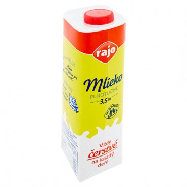 Mlieko plnotučné 3,5%