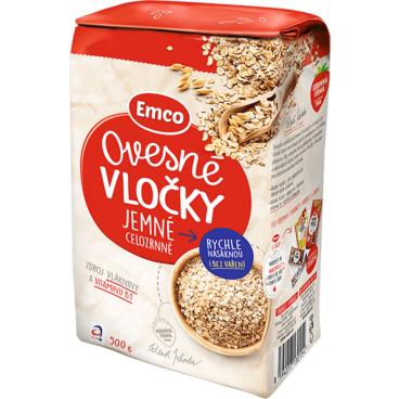 Ovsené celozrnné vločky